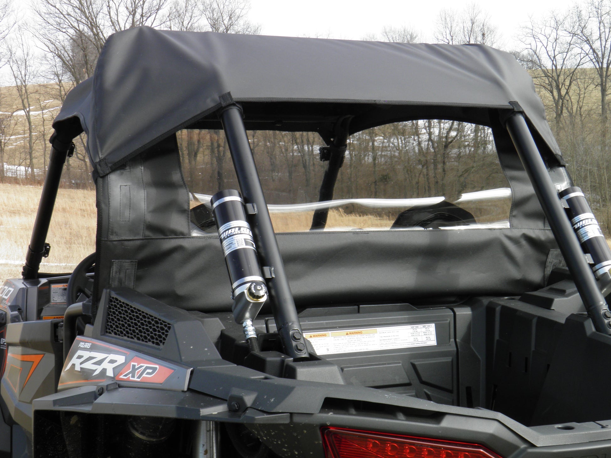 Polaris RZR XP Turbo S - Door/Rear Window Combo - Full Door/Back Panel