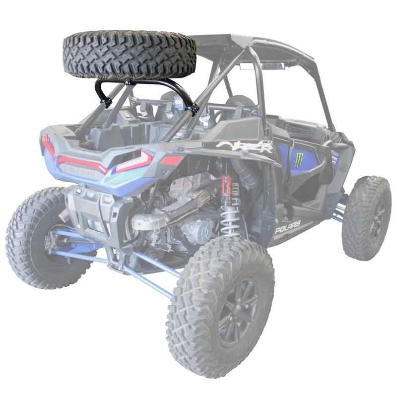 Polaris RZR XP Turbo S Dual Clamp Spare Tire Mount - Spare Tire Mounts