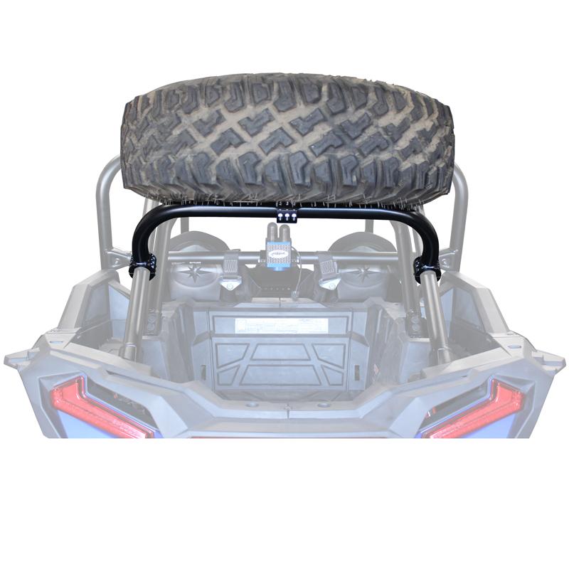 Polaris RZR XP Turbo S Dual Clamp Spare Tire Mount - Spare Tire Mounts