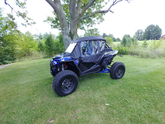 Polaris RZR XP Turbo S - Full Cab Enclosure for Hard Windshield - Full Cab Enclosure