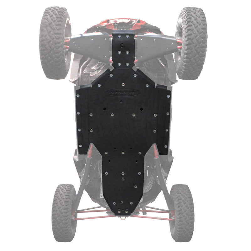 Polaris RZR XP Turbo S UHMW Skid Plate - Skid Plates