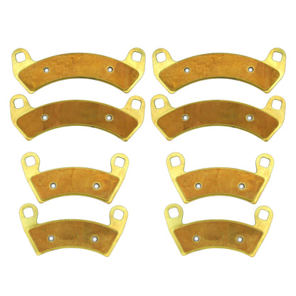 Polaris RZR XP TURBO/XP 4 TURBO/PRO XP/PRO XP 4 2016-2026 Brass Brake Pad Set - Complete Vehicle Set - Vehicle Parts &