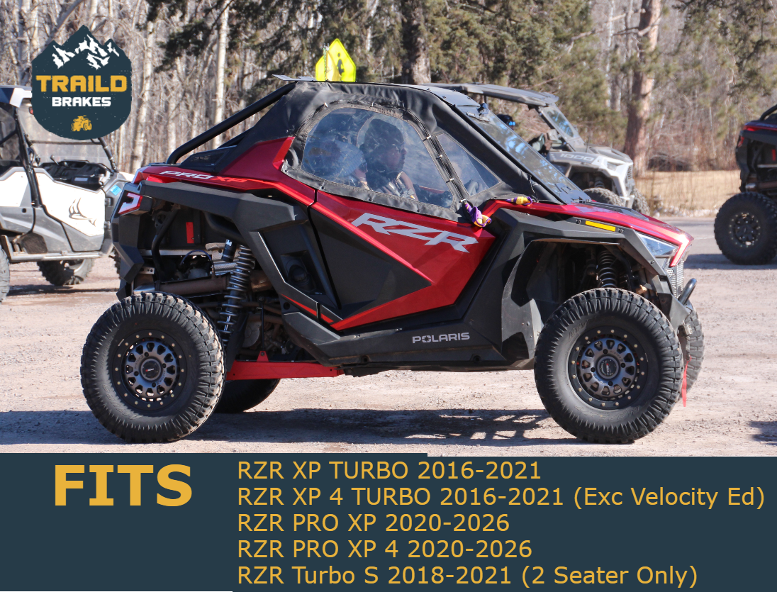 Polaris RZR XP TURBO/XP 4 TURBO/PRO XP/PRO XP 4/Turbo S 2016-2026 Ceramic Brake Pad Set - Vehicle Parts & Accessories