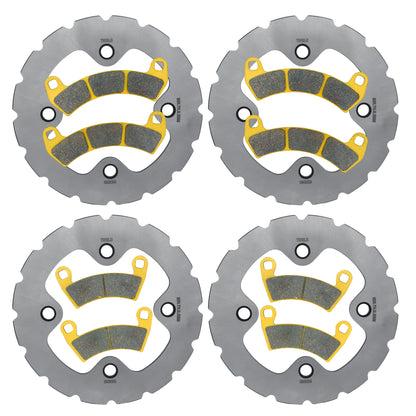 Polaris RZR XP TURBO/XP 4 TURBO/PRO XP/PRO XP 4/Turbo S 2016-2026 Ridge Rider Rotor and Pad Kit - Ceramic Pad & Rotor