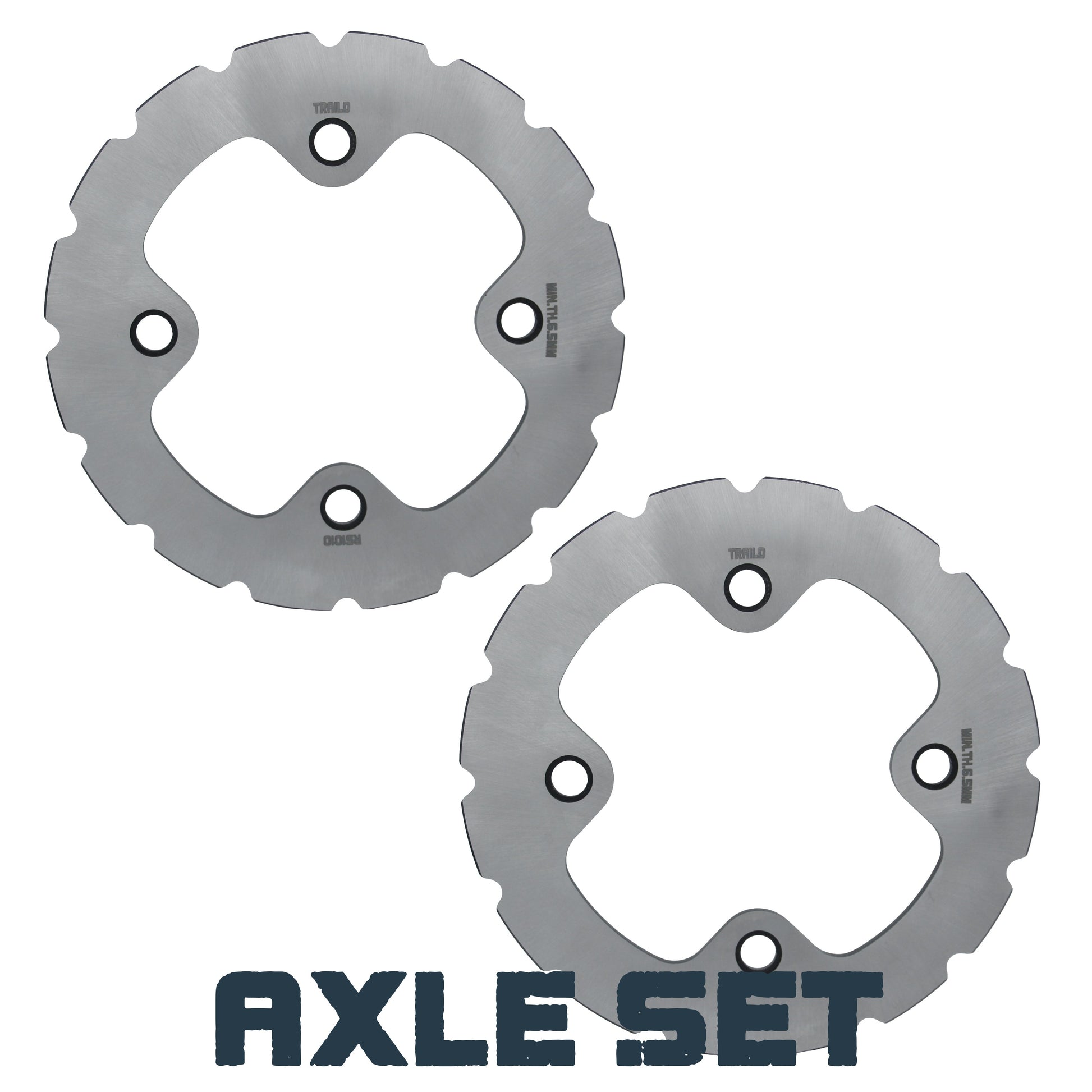 Polaris RZR XP TURBO/XP 4 TURBO/PRO XP/PRO XP 4/Turbo S 2016-2026 Ridge Rider Disc Brake Rotors - Axle Set (Front