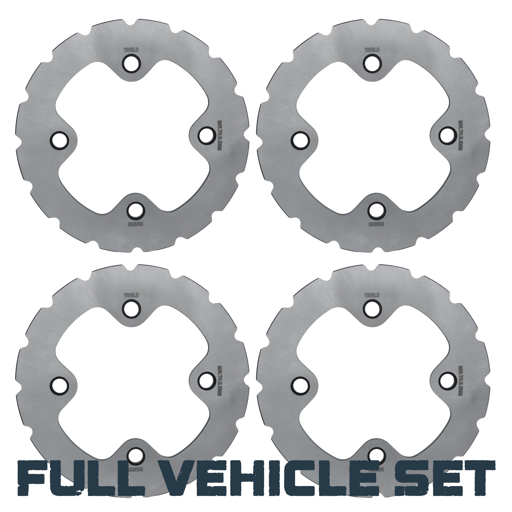 Polaris RZR XP TURBO/XP 4 TURBO/PRO XP/PRO XP 4/Turbo S 2016-2026 Ridge Rider Disc Brake Rotors - Brake Rotors