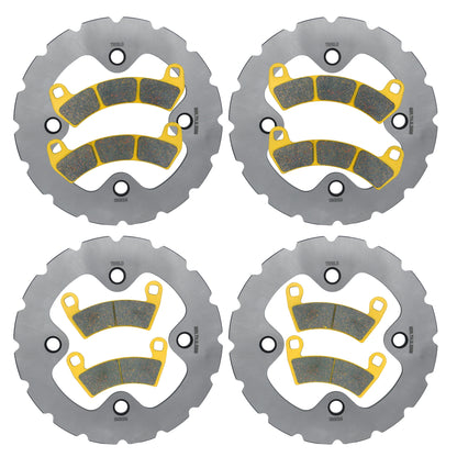 Polaris RZR XP TURBO/XP 4 TURBO/PRO XP/PRO XP 4/Turbo S 2016-2026 Ridge Rider Rotor and Pad Kit - Pad & Rotor Kit
