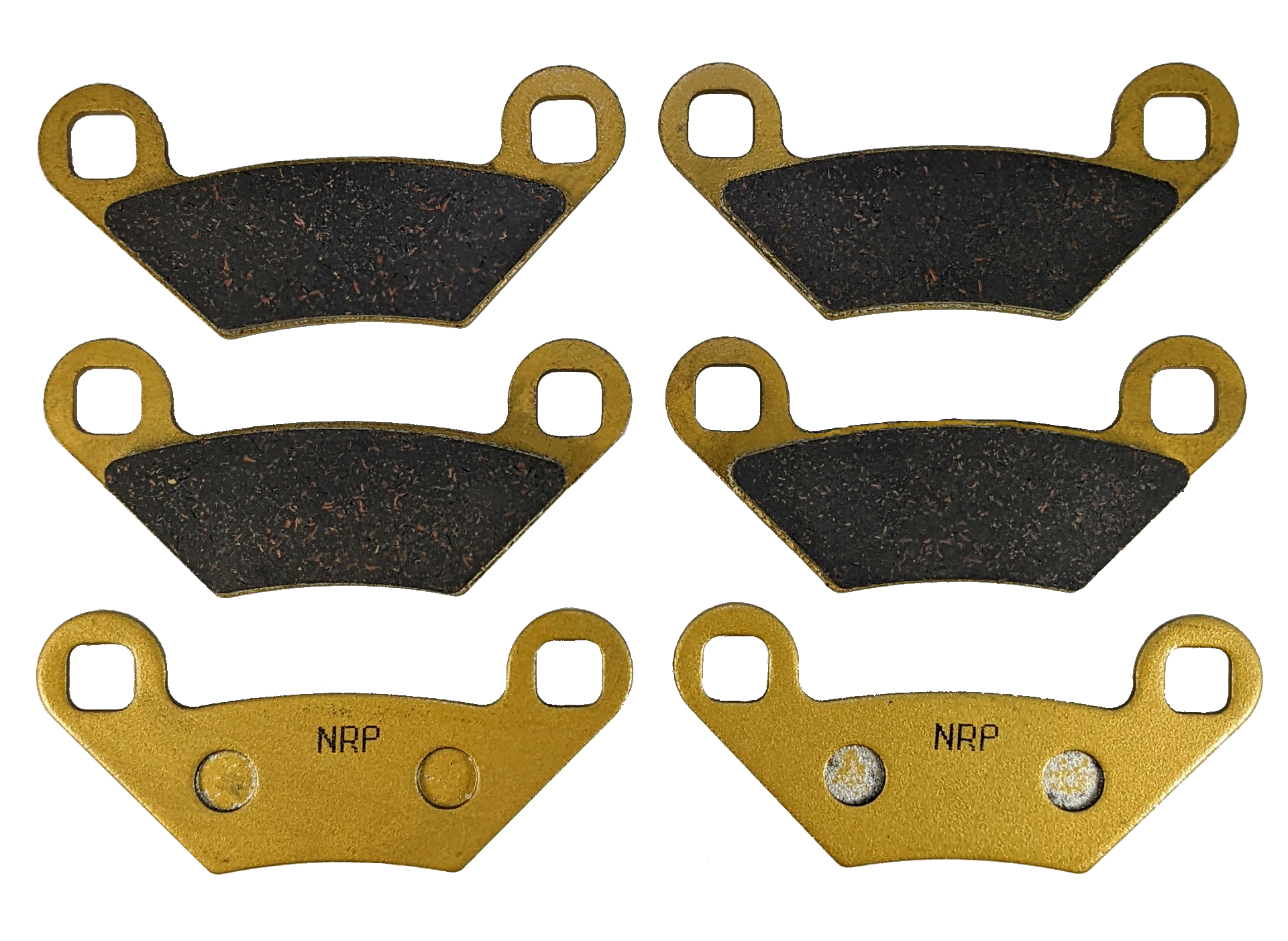 Polaris Scrambler 850 2013-2026 Ceramic Brake Pad Set - Vehicle Parts & Accessories