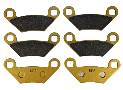 Polaris Scrambler 850 2013-2026 Ceramic Brake Pad Set - Vehicle Parts & Accessories