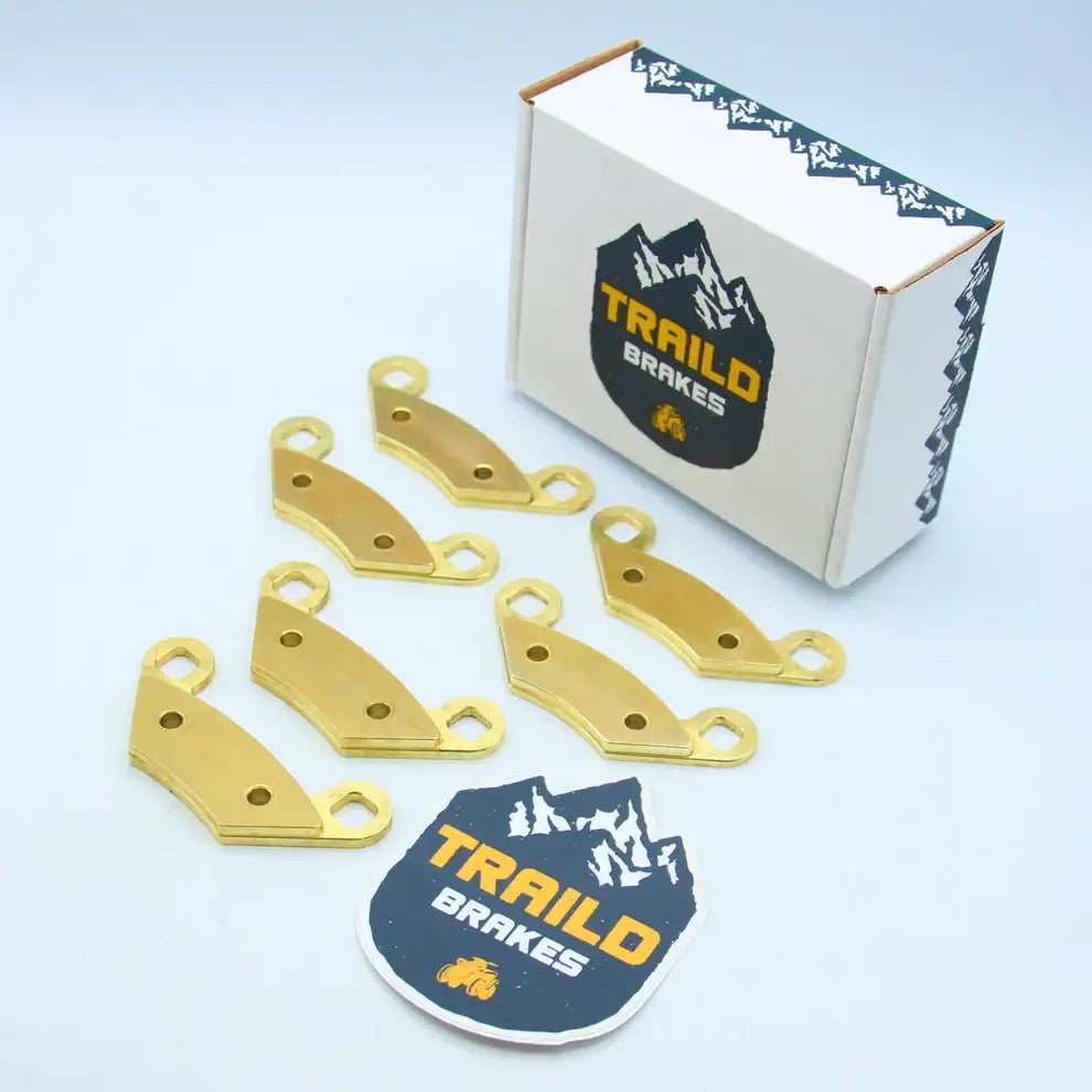 Polaris Sportsman 570/500/450/400/800/ 2009-2020 Touring 570 2017-2024 Brass Brake Pad Set - Brake Pads