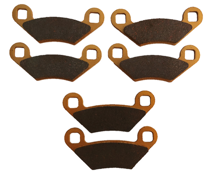 Polaris Sportsman 570/500/450/400/800/ 2009-2020 Touring 570 2017-2024 Ceramic Brake Pad Set - Vehicle Parts &