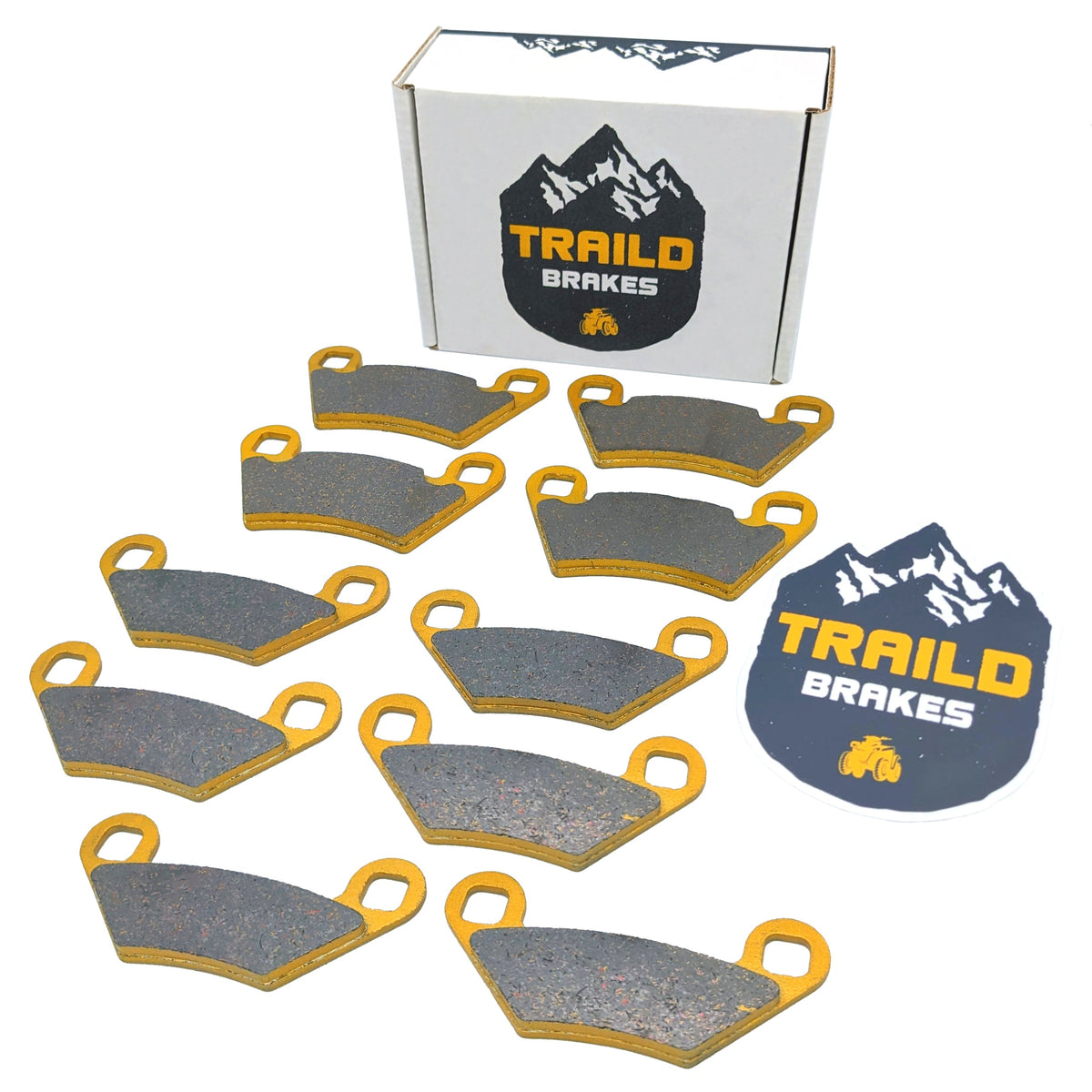 Polaris Sportsman 6x6 570 2017-2026 Ceramic Brake Pad Set - Vehicle Parts & Accessories