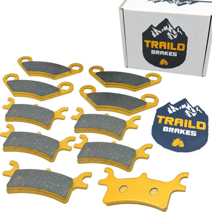 Polaris Sportsman 800 6x6 2011-2014 Ceramic Brake Pad Set - Vehicle Parts & Accessories