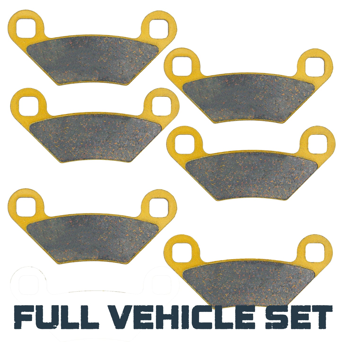 Polaris Sportsman 850/570/550/450 2009-2026 Ceramic Brake Pad Set - Vehicle Parts & Accessories