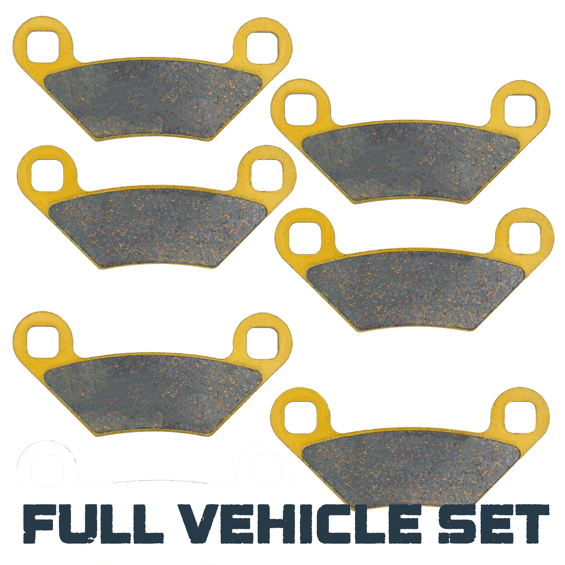 Polaris Sportsman 850/570/550/450 2009-2026 Ceramic Brake Pad Set - Vehicle Parts & Accessories