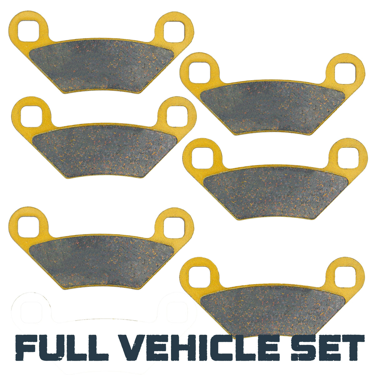 Polaris Sportsman 850/570/550/450 2009-2026 Ceramic Brake Pad Set - Vehicle Parts & Accessories