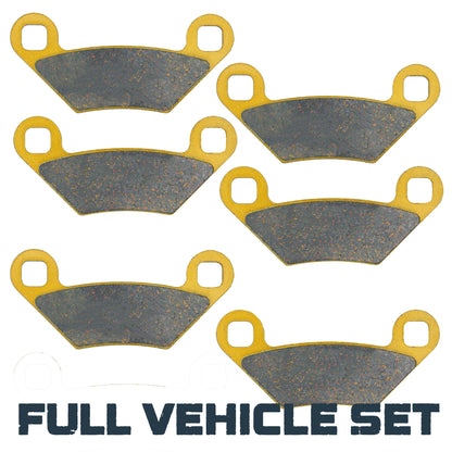 Polaris Sportsman 850/570/550/450 2009-2026 Ceramic Brake Pad Set - Vehicle Parts & Accessories
