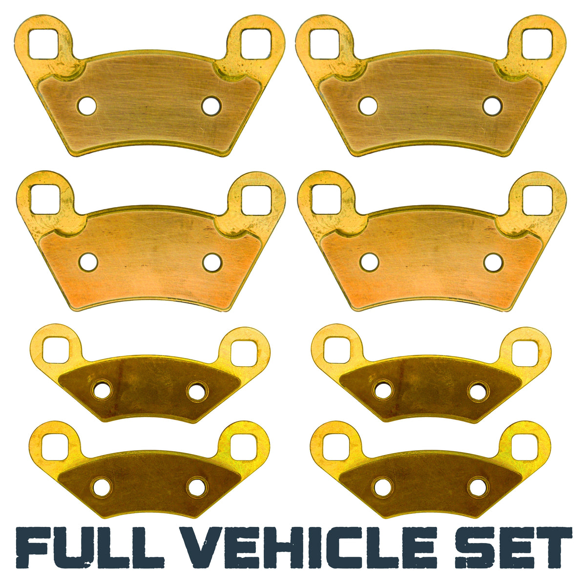 Polaris Sportsman ACE 500/570 2017-2019 Brass Brake Pad Set - Brake Pads