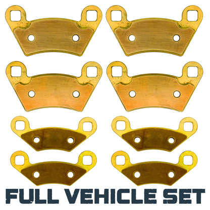 Polaris Sportsman ACE 500/570 2017-2019 Brass Brake Pad Set - Brake Pads
