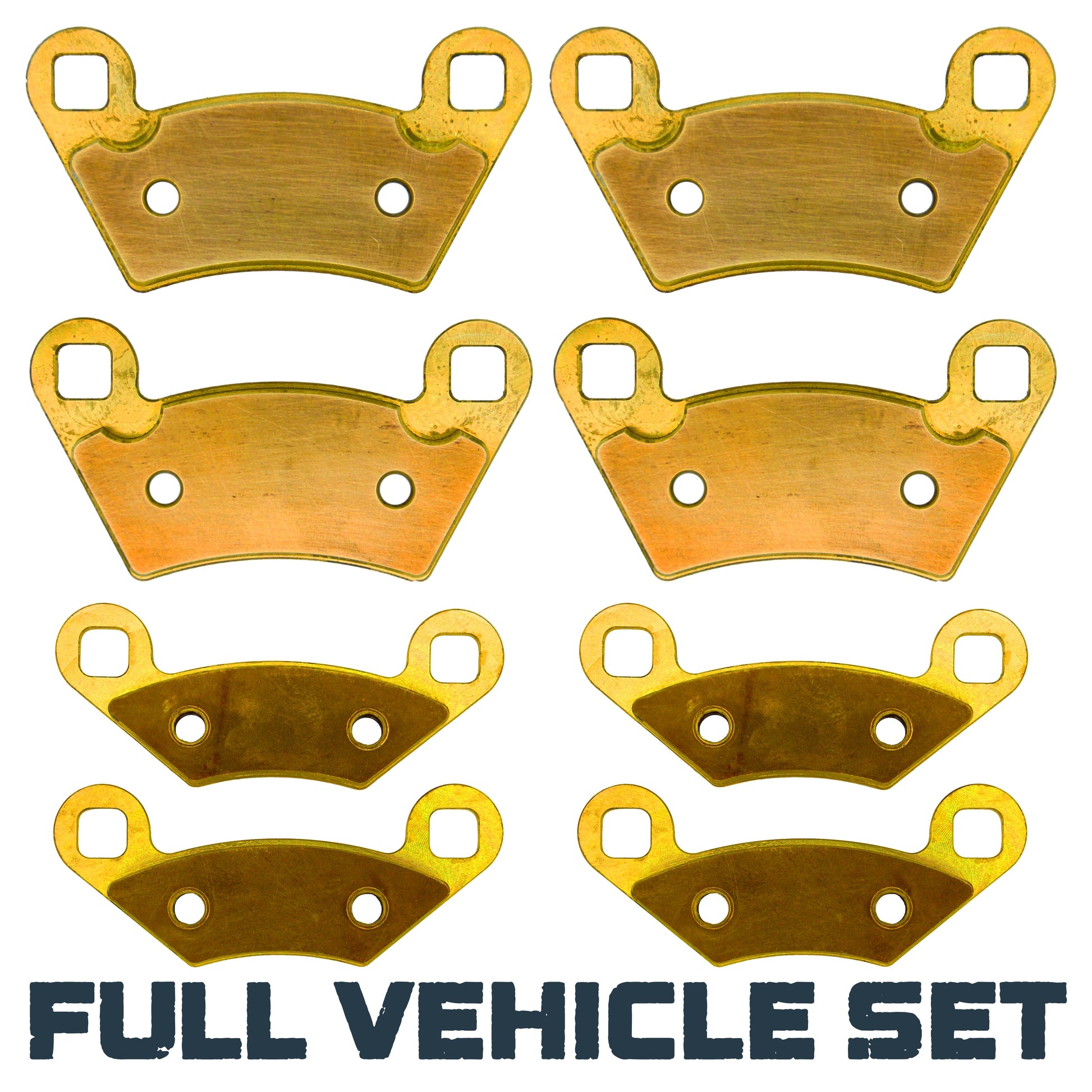 Polaris Sportsman ACE 500/570 2017-2019 Brass Brake Pad Set - Brake Pads