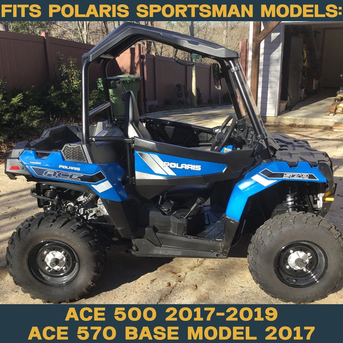 Polaris Sportsman ACE 500/570 2017-2019 Ridge Rider Rotor and Pad Kit - Pad & Rotor Kit