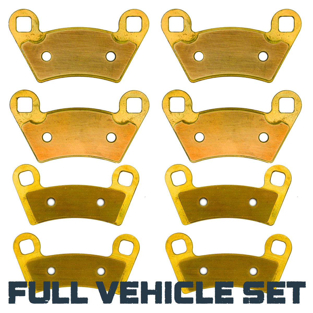 Polaris Sportsman ACE 900 XC 2017-2019 Brass Brake Pad Set - Brake Pads