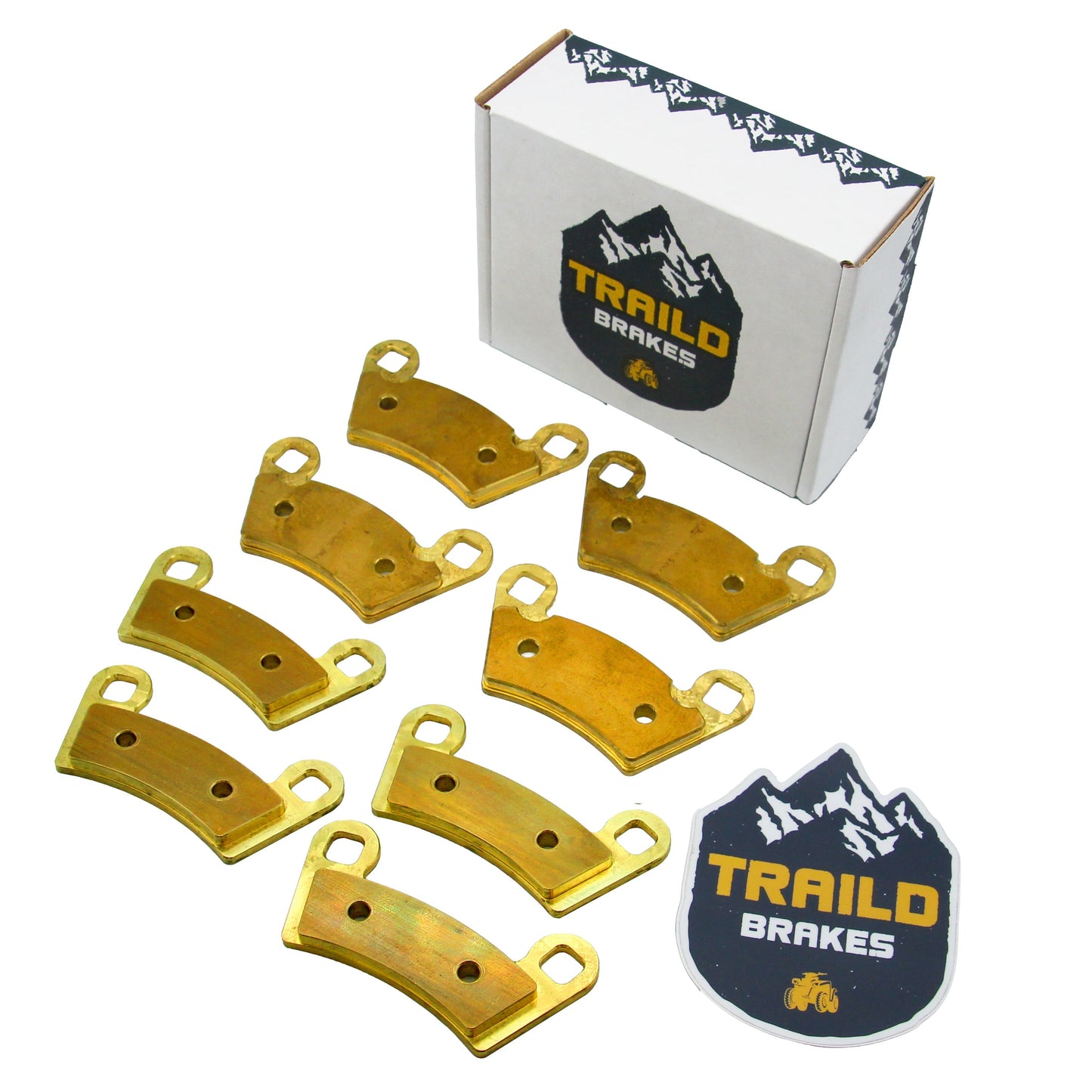 Polaris Sportsman ACE 900 XC 2017-2019 Brass Brake Pad Set - Brake Pads