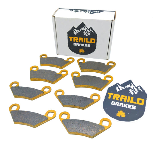Polaris Sportsman X2 570 2015-2021 Ceramic Brake Pad Set - Vehicle Parts & Accessories