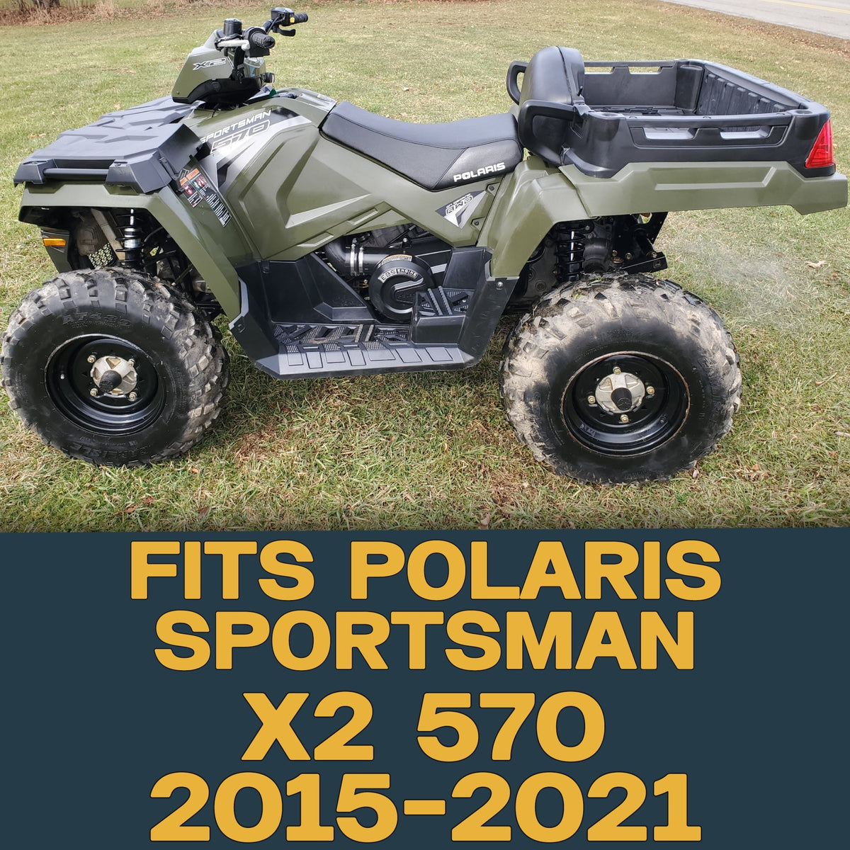 Polaris Sportsman X2 570 2015-2021 Ridge Rider Rotor and Pad Kit - Pad & Rotor Kit