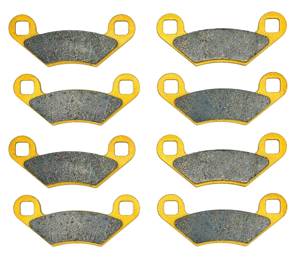 Polaris Sportsman X2/Touring 500/700/800 ATP 330/500 2004-2009 Ceramic Brake pad Set - Vehicle Parts & Accessories