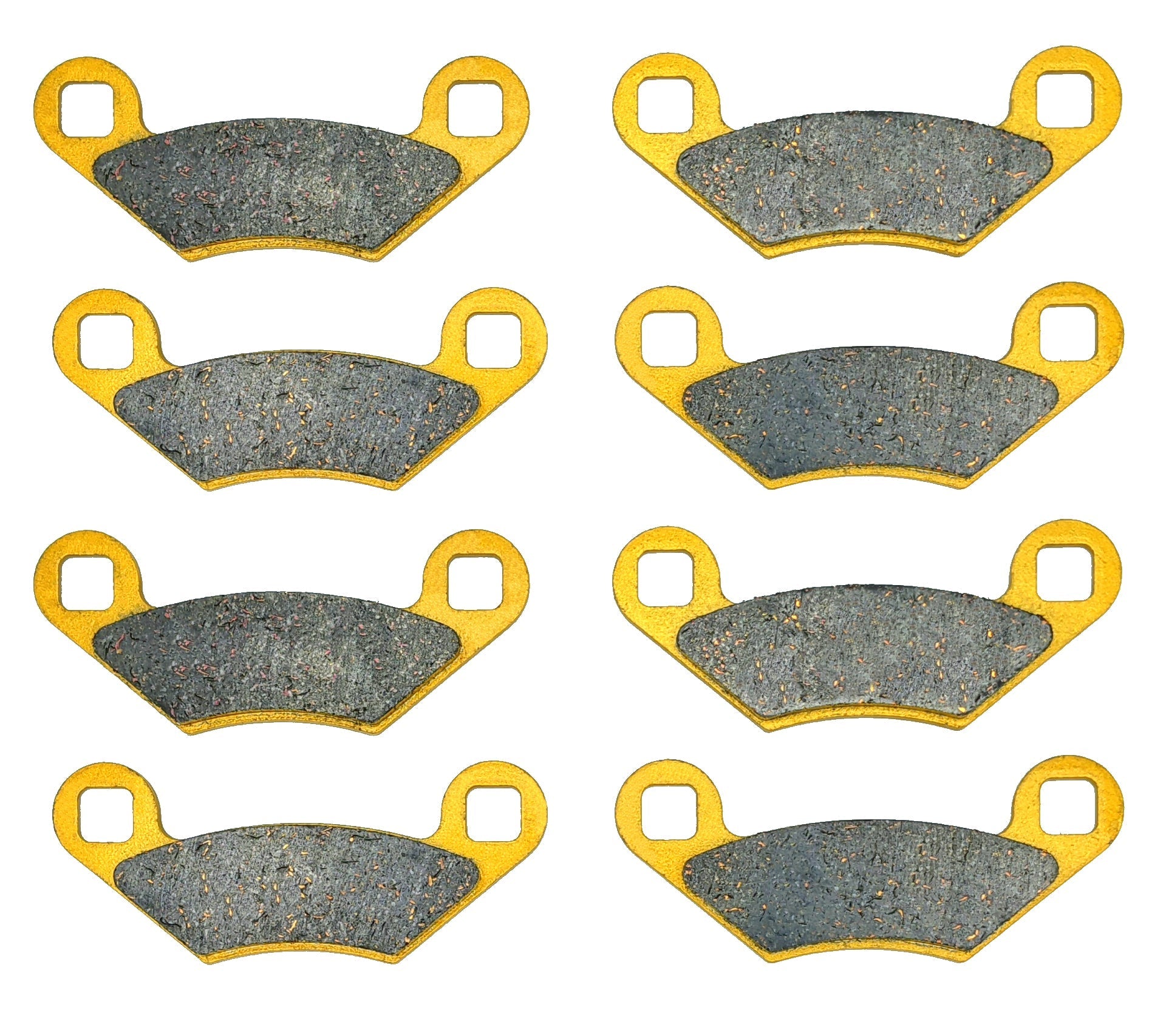 Polaris Sportsman X2/Touring 500/700/800 ATP 330/500 2004-2009 Ceramic Brake pad Set - Vehicle Parts & Accessories