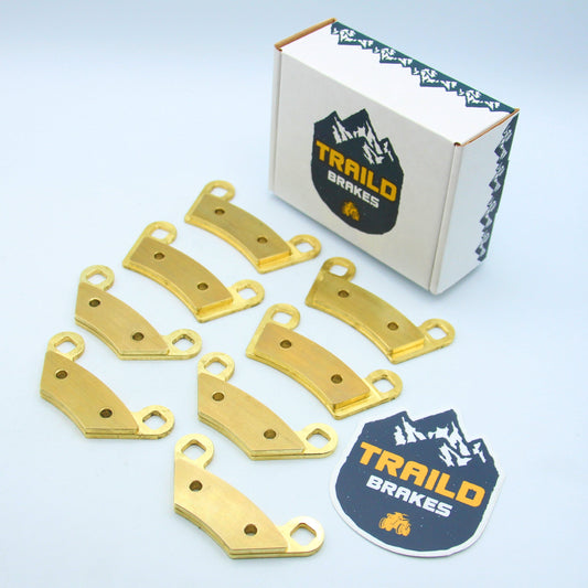 Polaris Sportsman XP 1000 S 2021-2026 Brass Brake Pad Set - Complete Vehicle Set - Vehicle Parts & Accessories