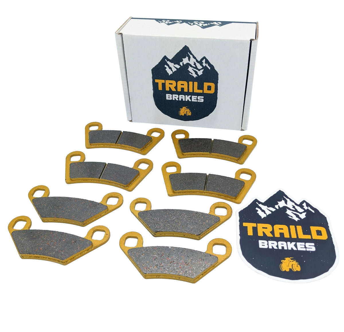 Polaris Sportsman XP 1000 S 2021-2026 Ceramic Brake Pad Set - Vehicle Parts & Accessories