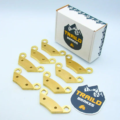 Polaris Sportsman XP 1000/Touring XP 1000/850 High Lifter/X2 550 2010-2024 Brass Brake Pad Set - Brake Pads