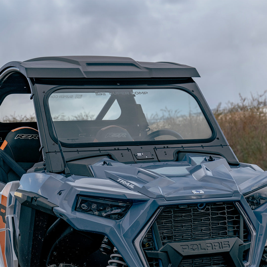 Polaris Trail 900 Front Windshield - Glass Front Windshield