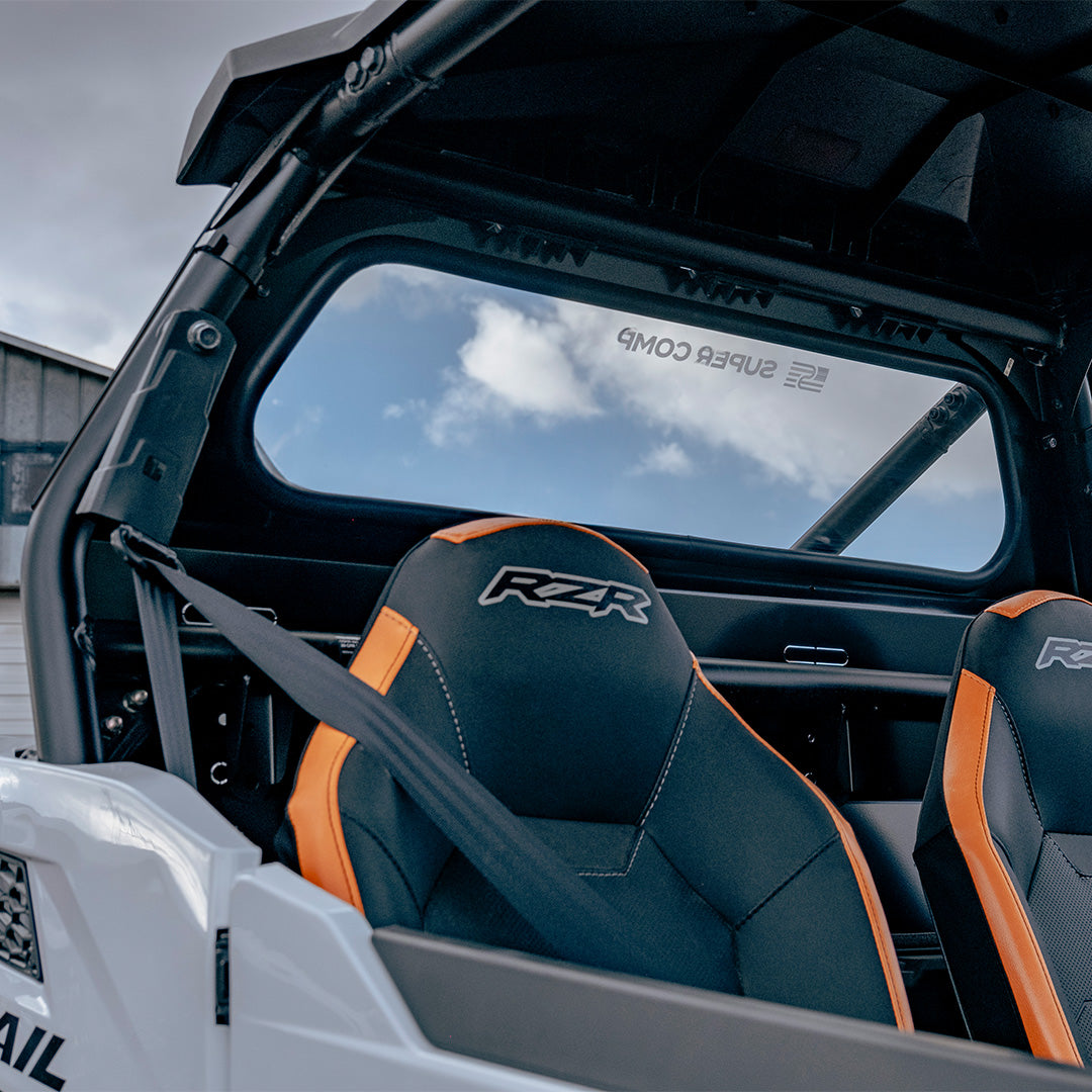 Polaris Trail 900 Rear Tinted Windshield - Rear Windshield