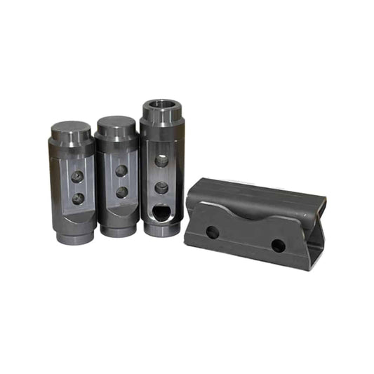 Polaris Turbo R Cage Bungs with Plate - 4 seater / 1.75’’ x.120 wall - SXS Cage Component