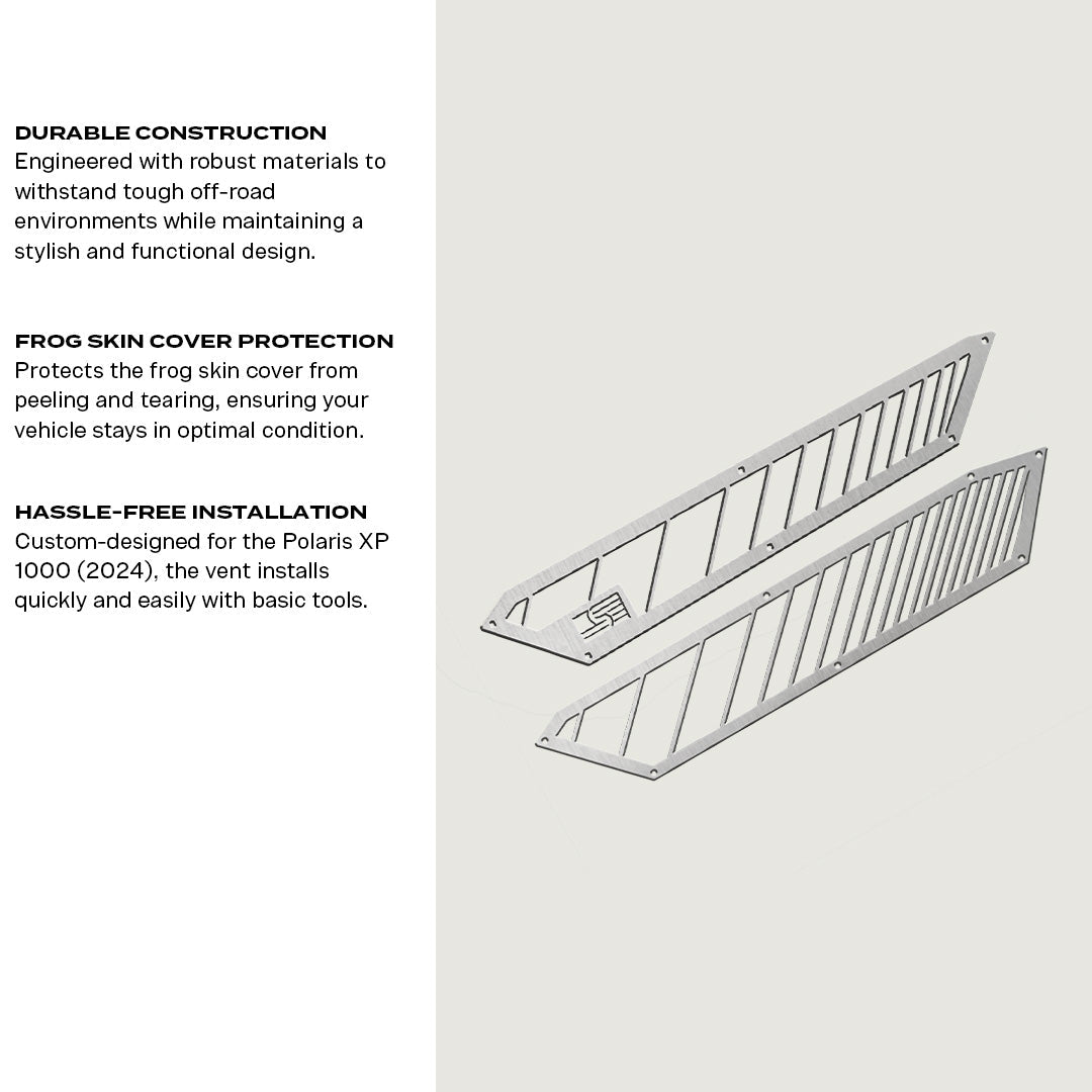 Polaris XP 1000 (2024) Clutch and Intake Vent - Venting