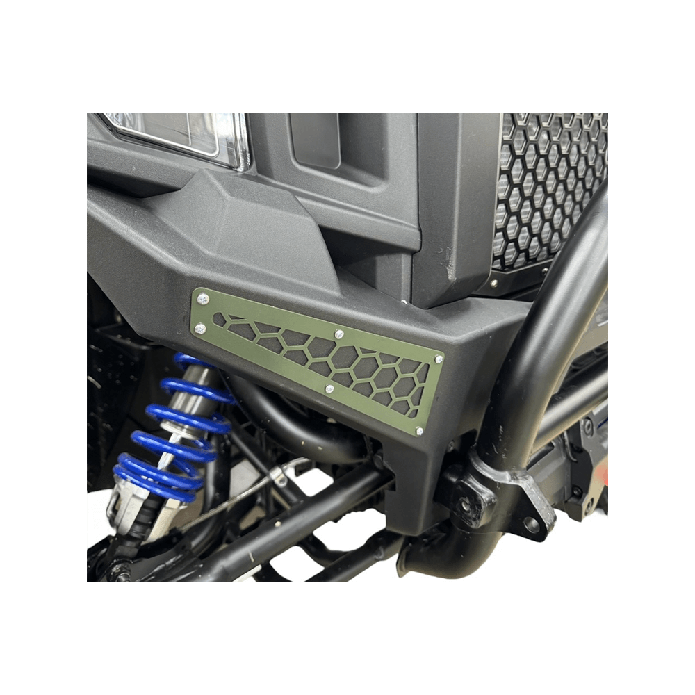 Polaris Xpedition Factory Bumper Accents - Army Green - Bumper