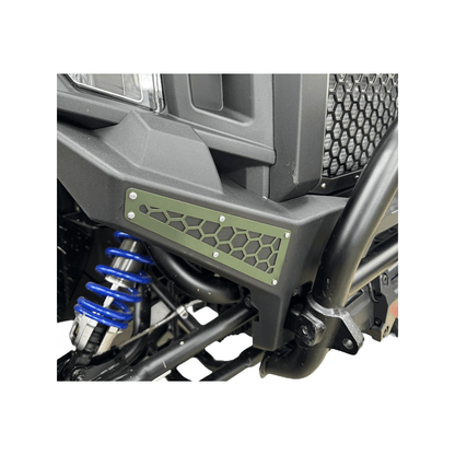 Polaris Xpedition Factory Bumper Accents - Army Green - Bumper