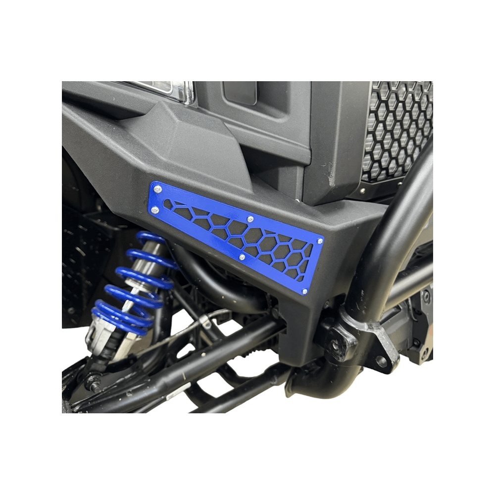 Polaris Xpedition Factory Bumper Accents - Polaris Blue - Bumper