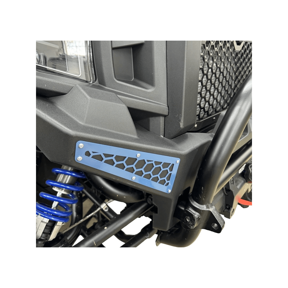 Polaris Xpedition Factory Bumper Accents - Storm Blue - Bumper