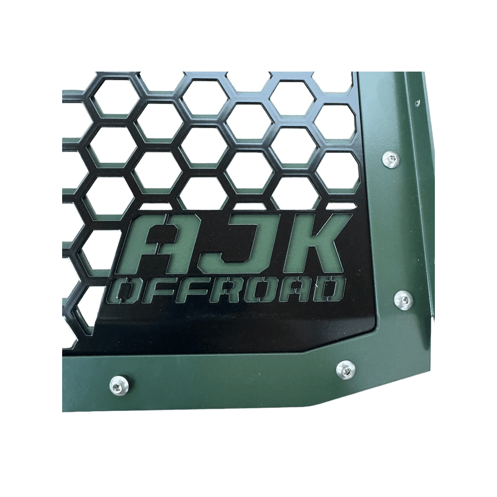 Polaris Xpedition Grill - Army Green / No - Vehicle Parts & Accessories