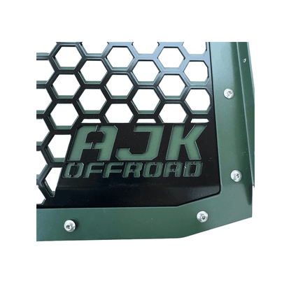 Polaris Xpedition Grill - Army Green / No - Vehicle Parts & Accessories