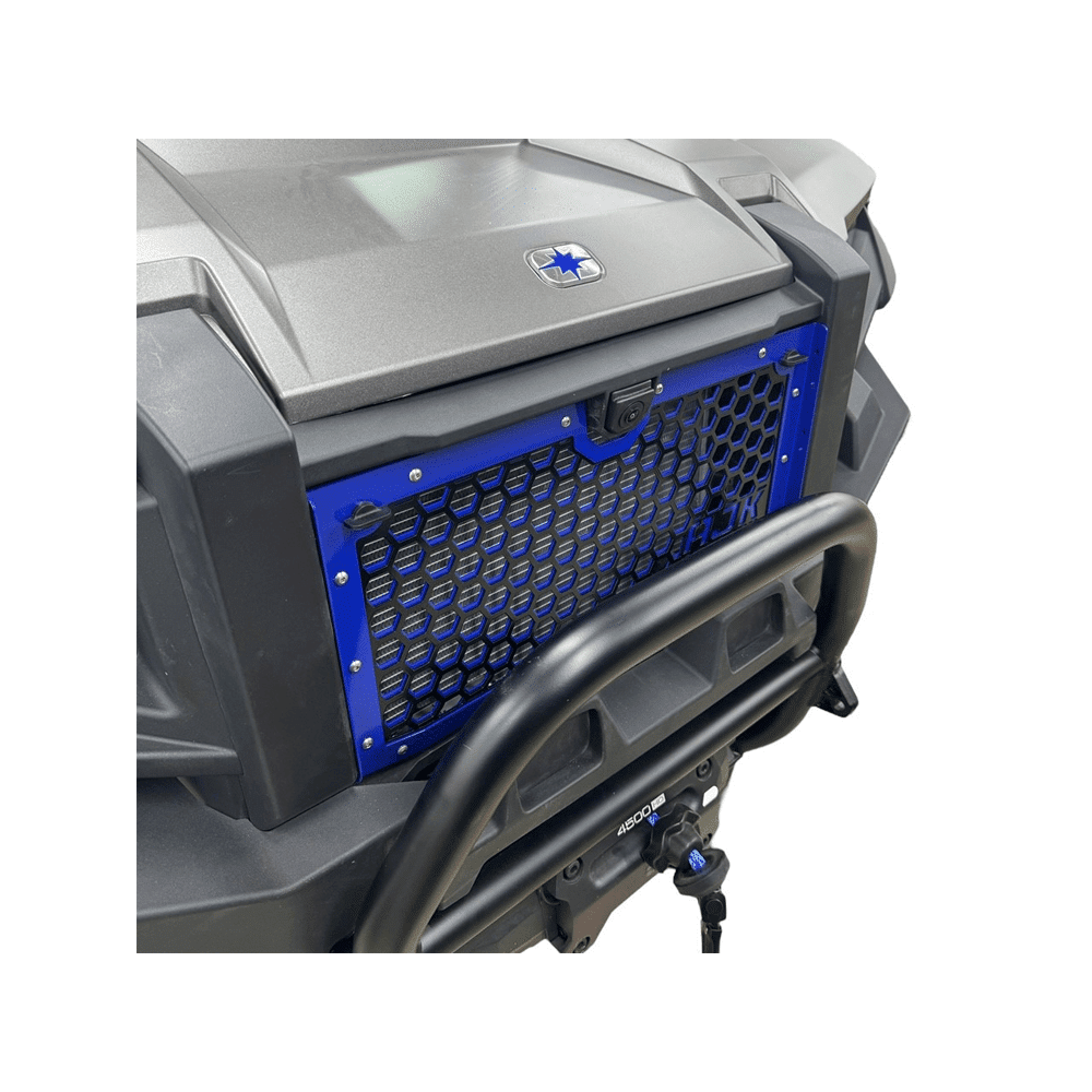 Polaris Xpedition Grill - Storm Blue / No - Vehicle Parts & Accessories