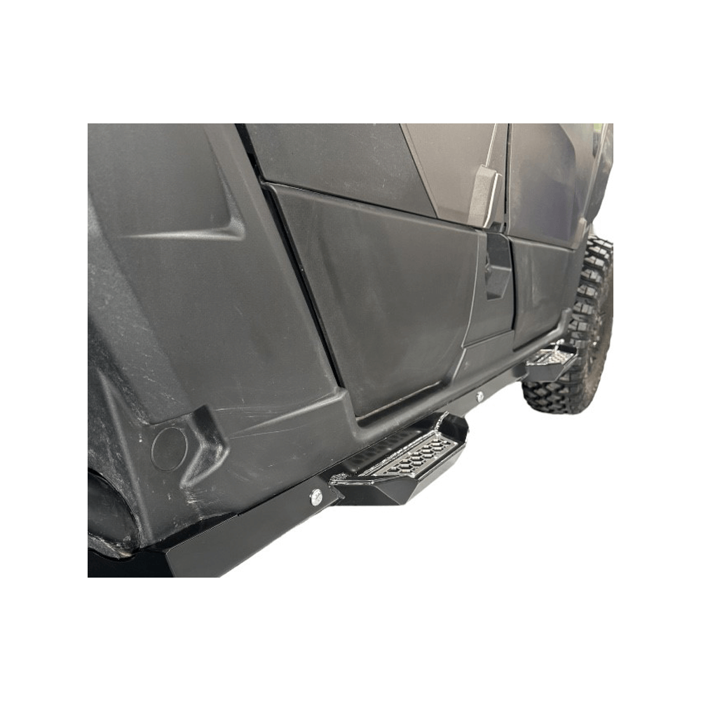 Polaris Xpedition Rock Sliders with Step - Rock Sliders