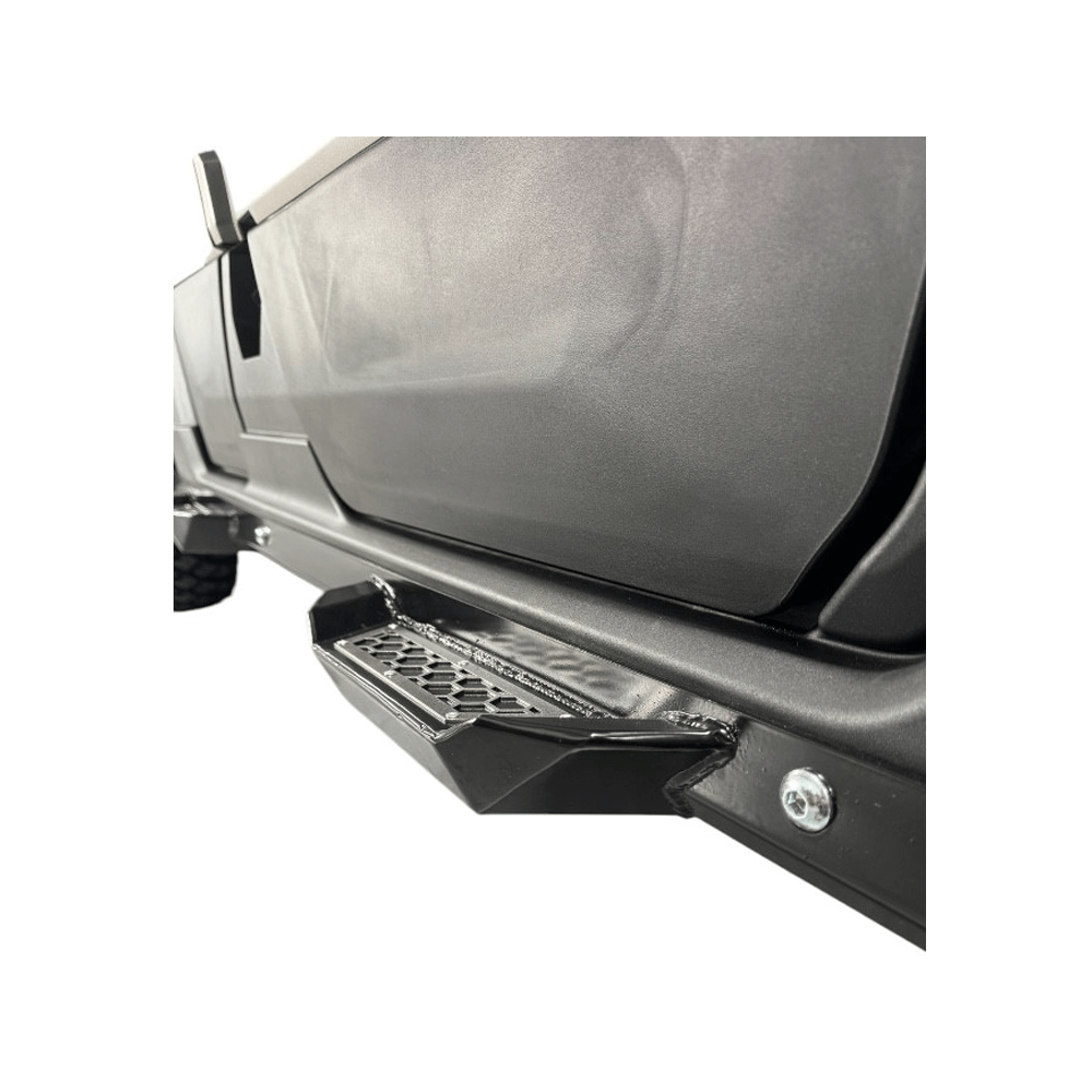 Polaris Xpedition Rock Sliders with Step - Rock Sliders