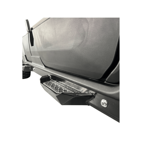 Polaris Xpedition Rock Sliders with Step - Rock Sliders