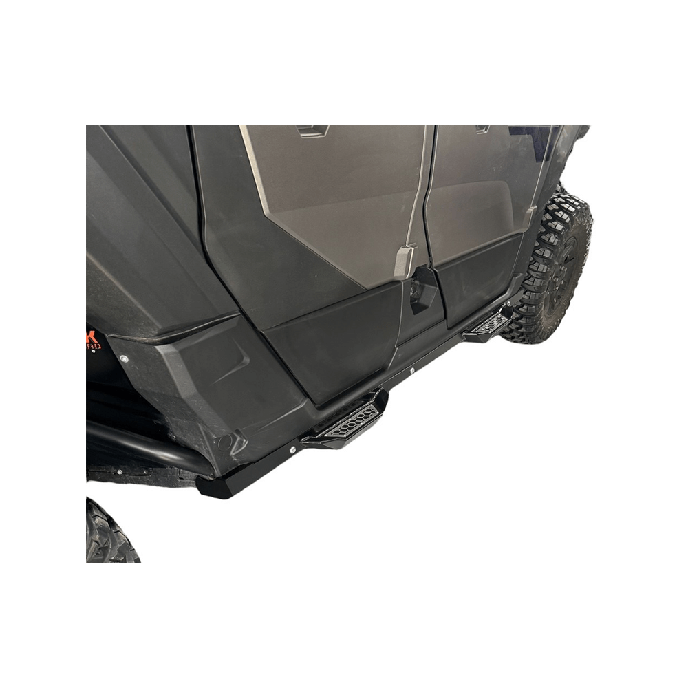 Polaris Xpedition Rock Sliders with Step - Rock Sliders