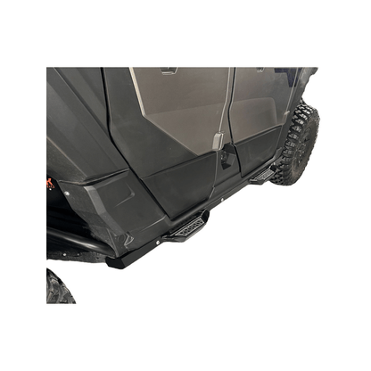 Polaris Xpedition Rock Sliders with Step - Rock Sliders